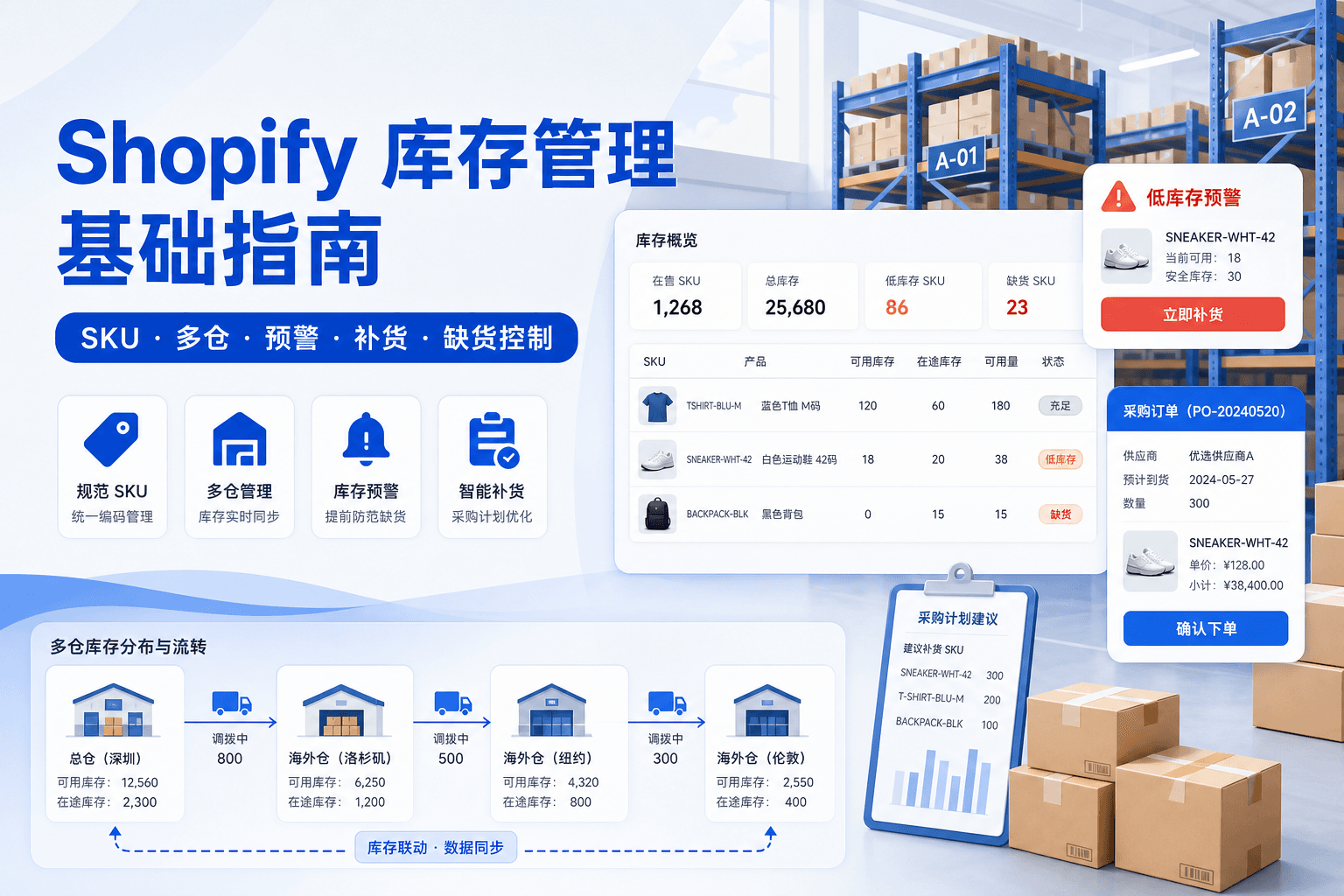 Shopify 库存管理基础指南